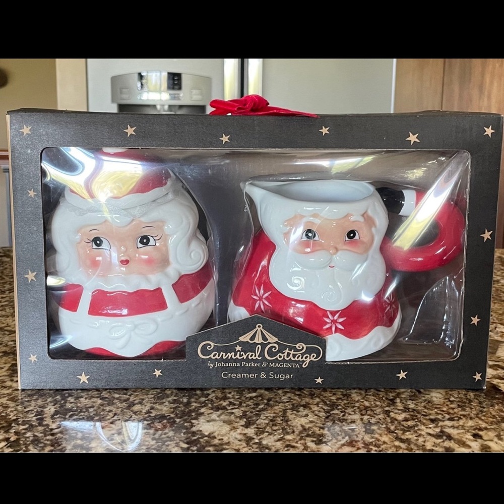 Johanna Parker Christmas cream and sugar